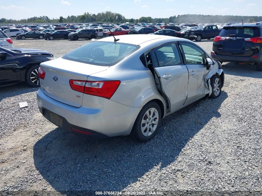 2014 KIA RIO LX - KNADM4A37E6370708