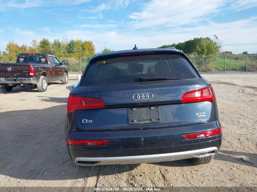 2018 AUDI Q5 PREMIUM PLUS - WA1BNAFY4J2072316