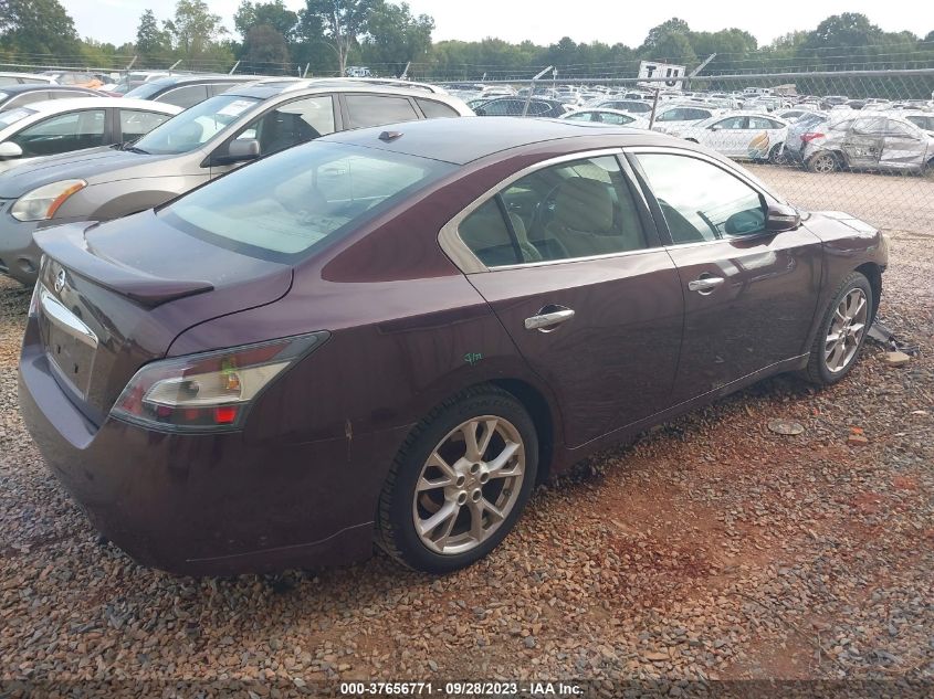 2014 NISSAN MAXIMA 3.5 SV - 1N4AA5APXEC470672
