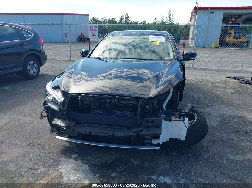 VIN JN1EV7BP6MM704389 2021 INFINITI Q50 3.0T LUXE