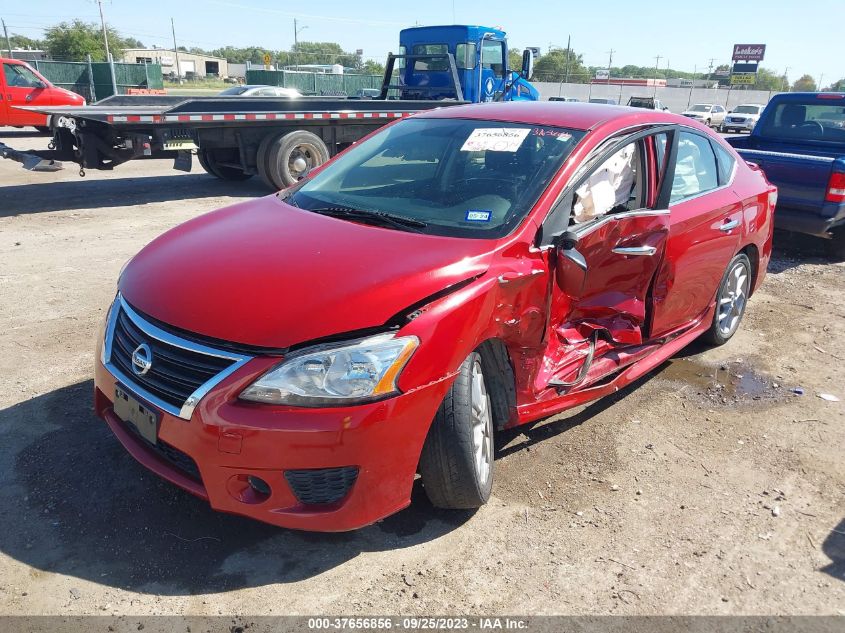 2014 NISSAN SENTRA SR - 3N1AB7AP7EL626886