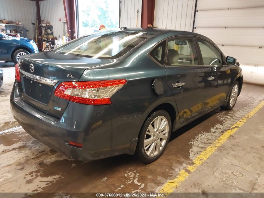 2014 NISSAN SENTRA SL - 3N1AB7AP4EY293128