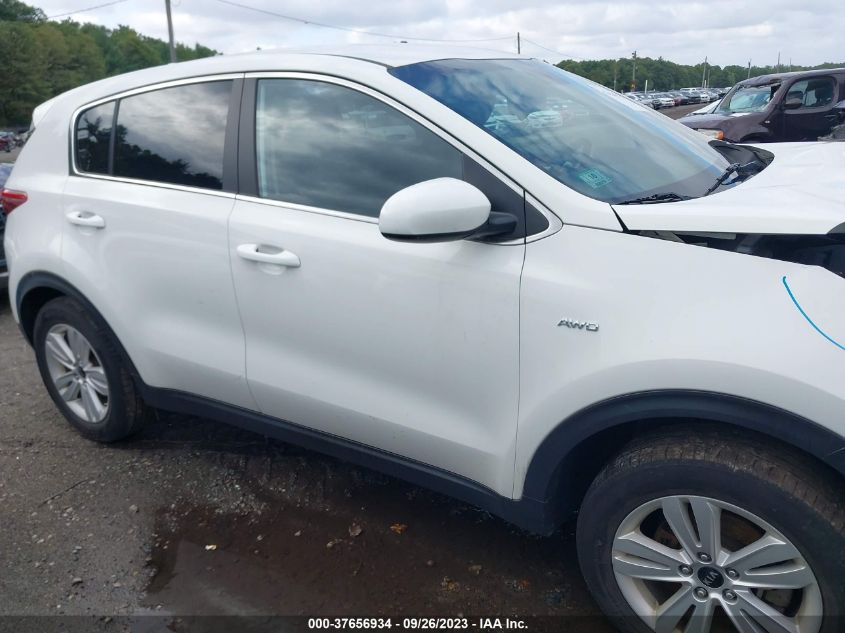 2019 KIA SPORTAGE LX - KNDPMCAC1K7515922