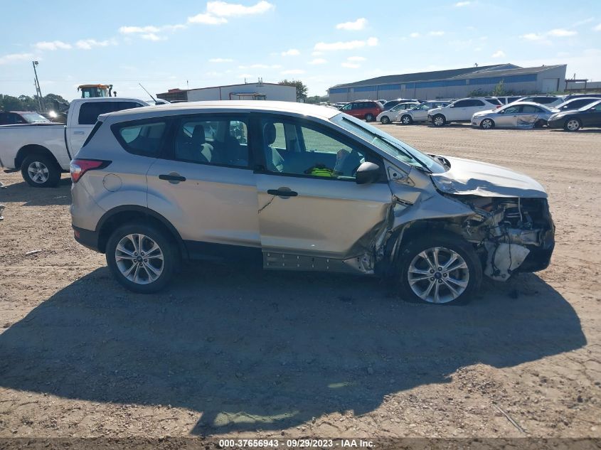 2018 FORD ESCAPE S - 1FMCU0F7XJUB50449