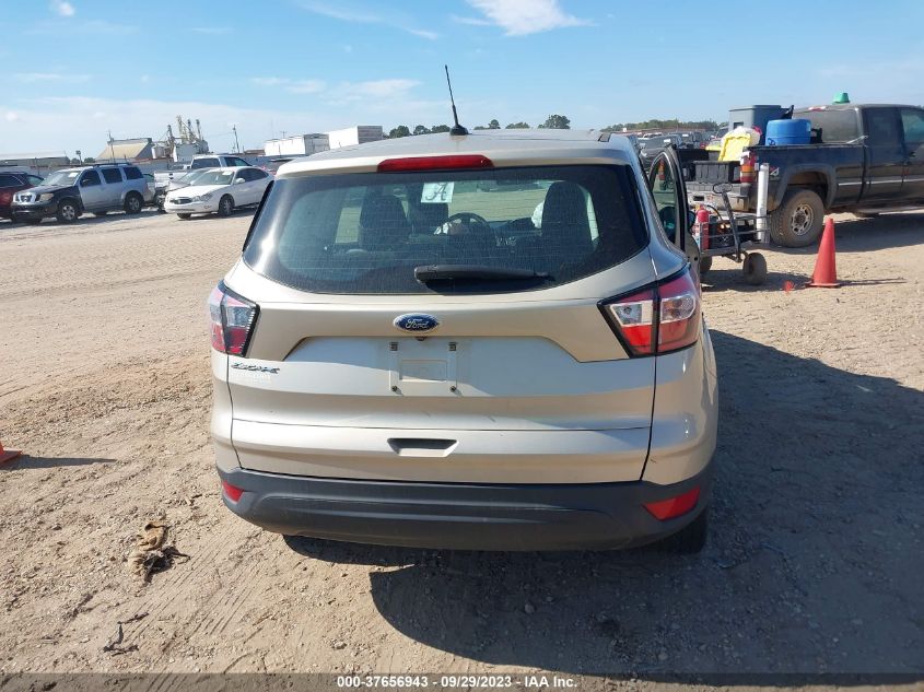 2018 FORD ESCAPE S - 1FMCU0F7XJUB50449