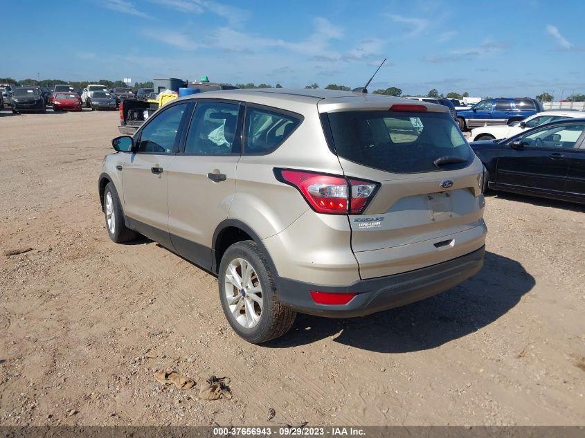 2018 FORD ESCAPE S - 1FMCU0F7XJUB50449