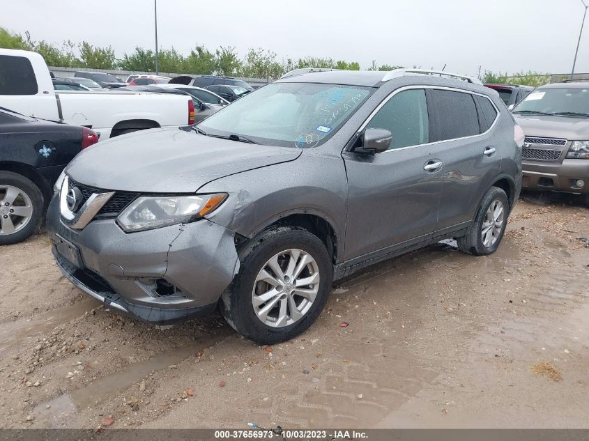 2016 NISSAN ROGUE SV - KNMAT2MT4GP597991