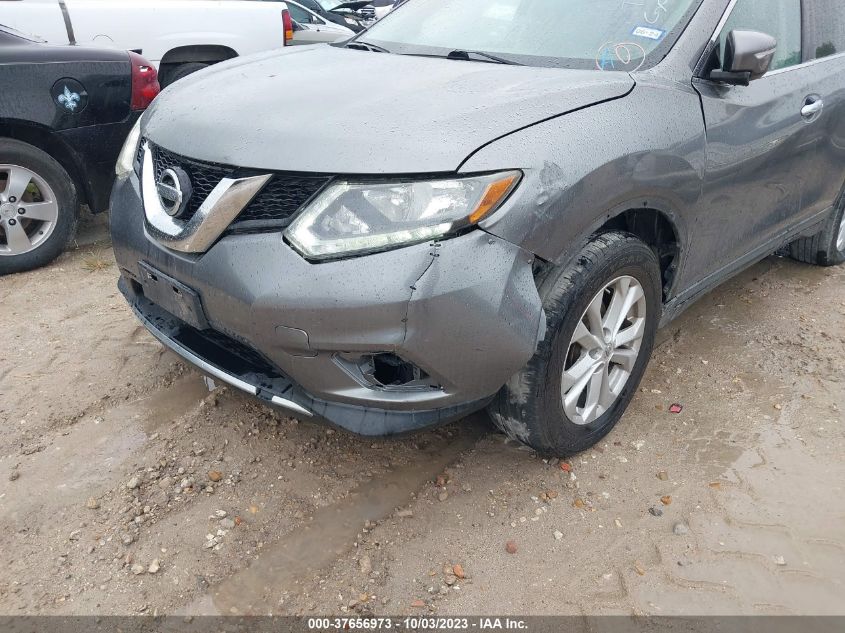 2016 NISSAN ROGUE SV - KNMAT2MT4GP597991