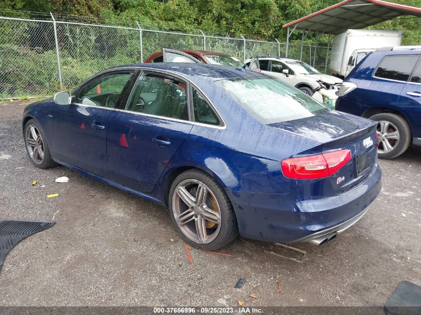 2013 AUDI S4 PRESTIGE - WAUKGAFLXDA226281