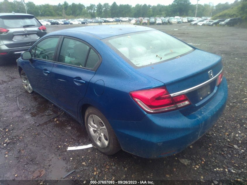 2013 HONDA CIVIC SDN LX - 19XFB2F53DE230163