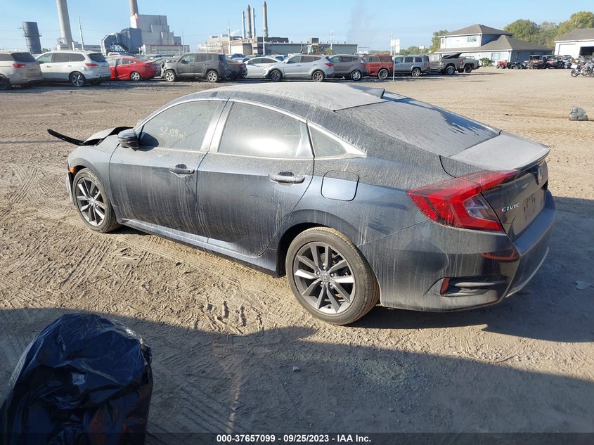 VIN 19XFC1F3XME002005 2021 HONDA CIVIC SEDAN EX