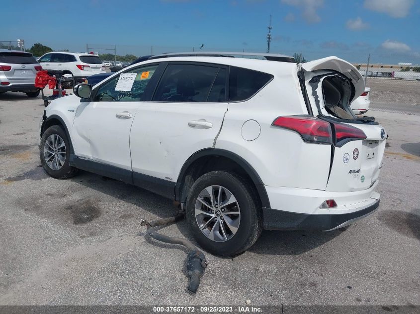 2016 TOYOTA RAV4 HYBRID XLE - JTMRJREV4GD004505