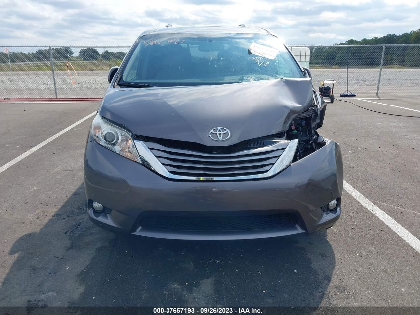 2015 TOYOTA SIENNA XLE/XLE AAS/LTD - 5TDYK3DCXFS629497