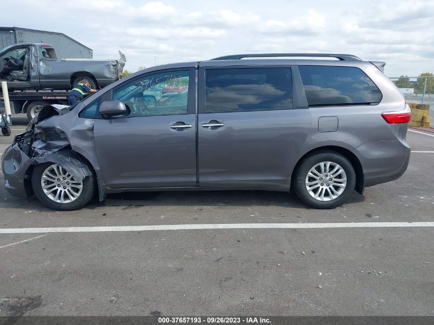 2015 TOYOTA SIENNA XLE/XLE AAS/LTD - 5TDYK3DCXFS629497