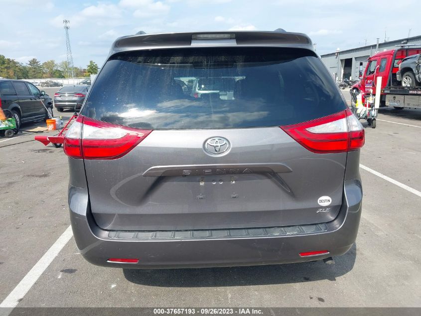 2015 TOYOTA SIENNA XLE/XLE AAS/LTD - 5TDYK3DCXFS629497