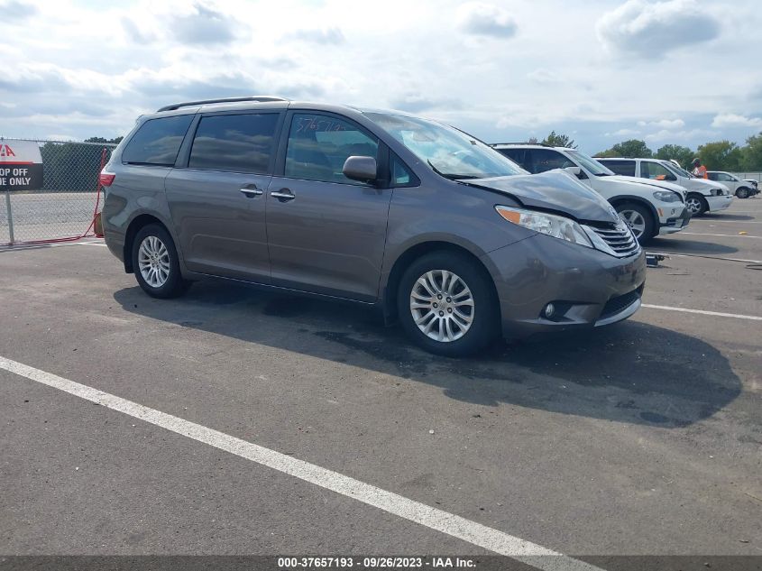 2015 TOYOTA SIENNA XLE/XLE AAS/LTD - 5TDYK3DCXFS629497