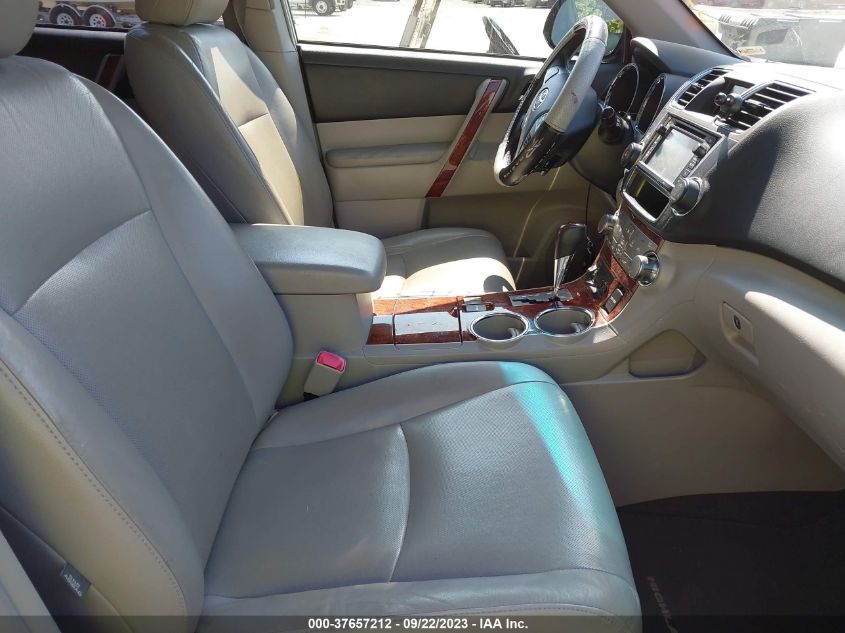2013 TOYOTA HIGHLANDER HYBRID LIMITED JTEDC3EH9D2012792