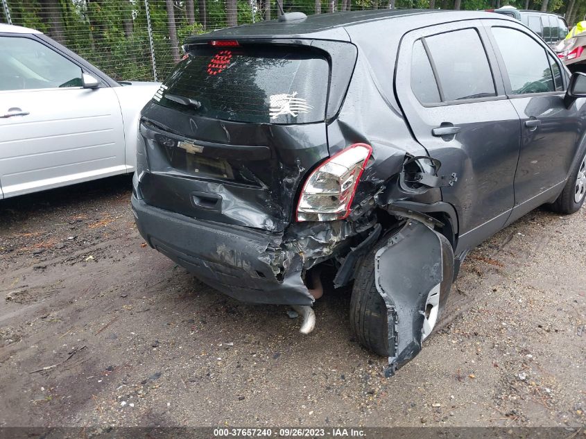 2016 CHEVROLET TRAX LS - 3GNCJKSB2GL222967