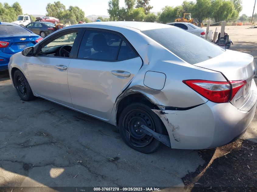 2015 TOYOTA COROLLA L/LE/S/S PLUS/LE PLUS - 5YFBURHE8FP356762