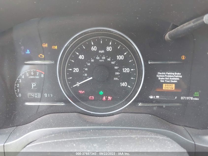 2019 HONDA HR-V EX-L - 3CZRU5H78KM713149