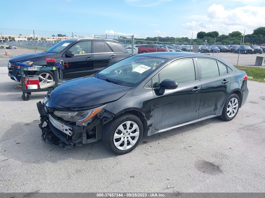 VIN JTDEPRAEXLJ111802 2020 TOYOTA COROLLA LE