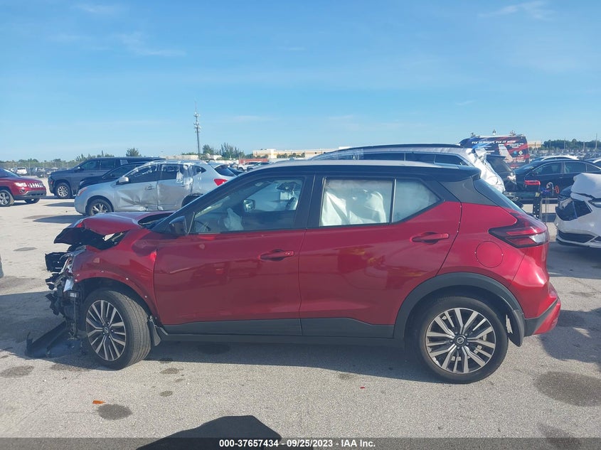 VIN 3N1CP5CV0ML556382 2021 NISSAN KICKS SV