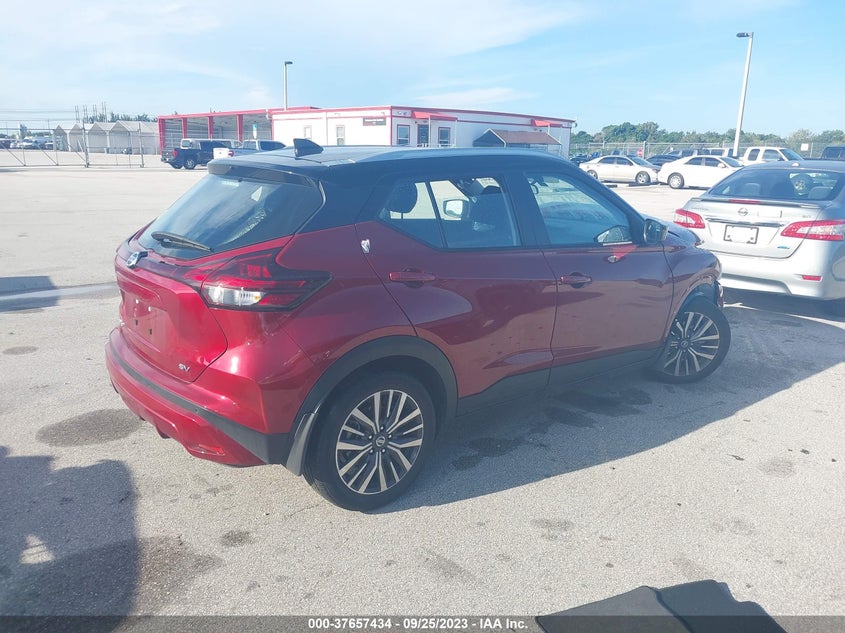 VIN 3N1CP5CV0ML556382 2021 NISSAN KICKS SV