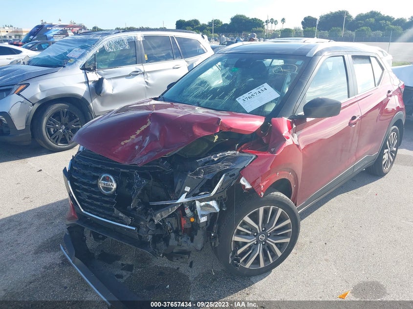 VIN 3N1CP5CV0ML556382 2021 NISSAN KICKS SV