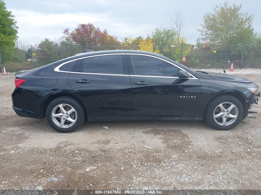 VIN 1G1ZB5ST4JF188874 2018 CHEVROLET MALIBU LS