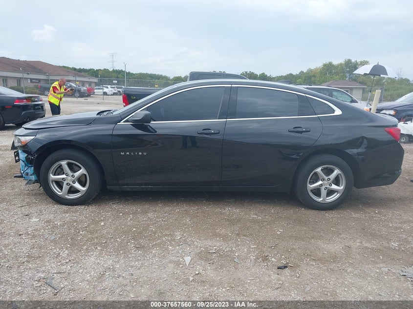 VIN 1G1ZB5ST4JF188874 2018 CHEVROLET MALIBU LS