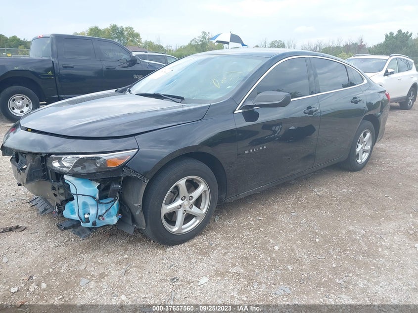 VIN 1G1ZB5ST4JF188874 2018 CHEVROLET MALIBU LS