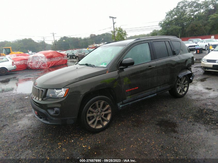 2016 JEEP COMPASS 75TH ANNIVERSARY - 1C4NJCBB4GD804937