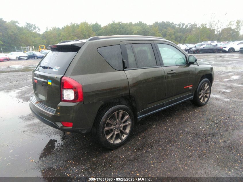 2016 JEEP COMPASS 75TH ANNIVERSARY - 1C4NJCBB4GD804937