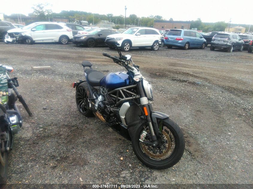 2016 DUCATI XDIAVEL ZDM13BKW4GB004810