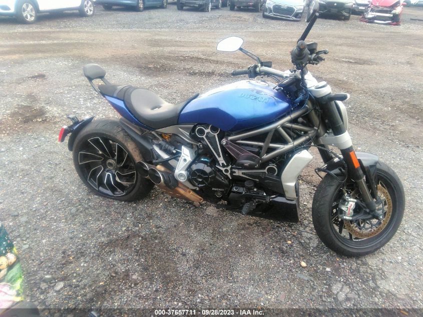 2016 DUCATI XDIAVEL ZDM13BKW4GB004810