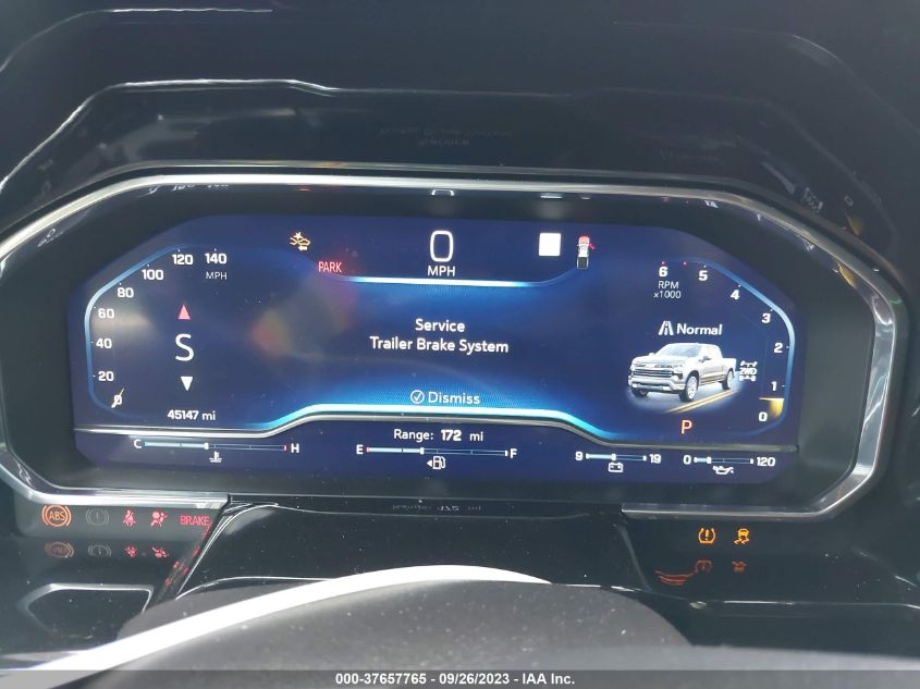 2022 CHEVROLET SILVERADO 1500 RST - 1GCUDEED0NZ517848