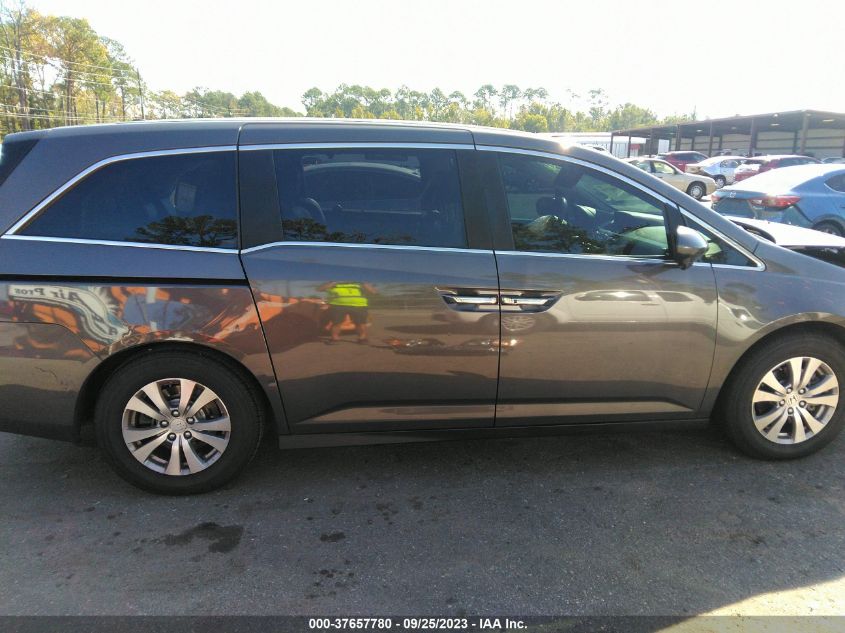 2016 HONDA ODYSSEY EX-L - 5FNRL5H65GB097552