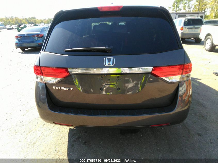 2016 HONDA ODYSSEY EX-L - 5FNRL5H65GB097552