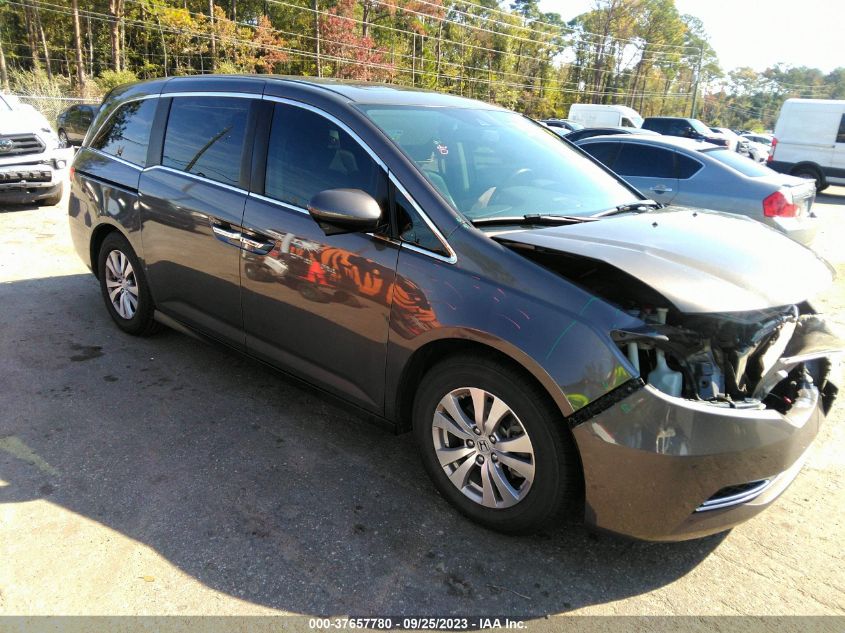 2016 HONDA ODYSSEY EX-L - 5FNRL5H65GB097552