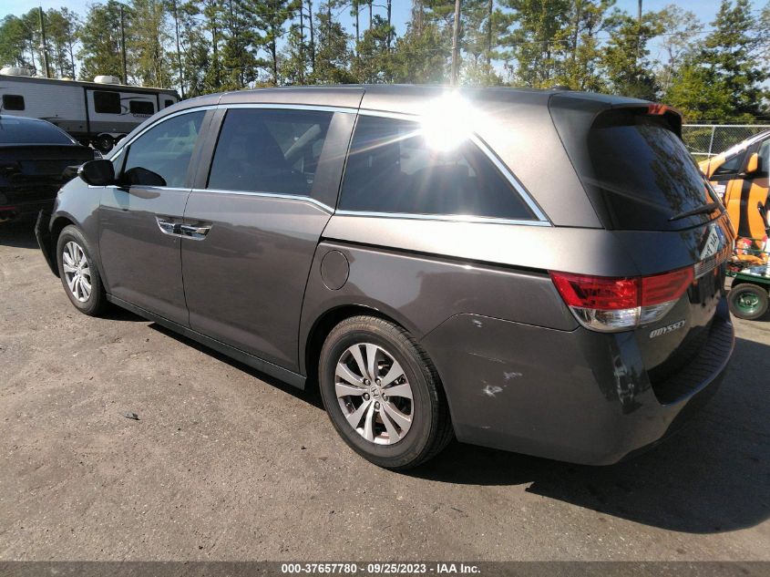 2016 HONDA ODYSSEY EX-L - 5FNRL5H65GB097552