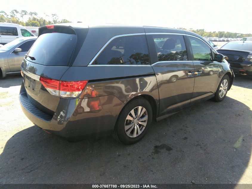 2016 HONDA ODYSSEY EX-L - 5FNRL5H65GB097552
