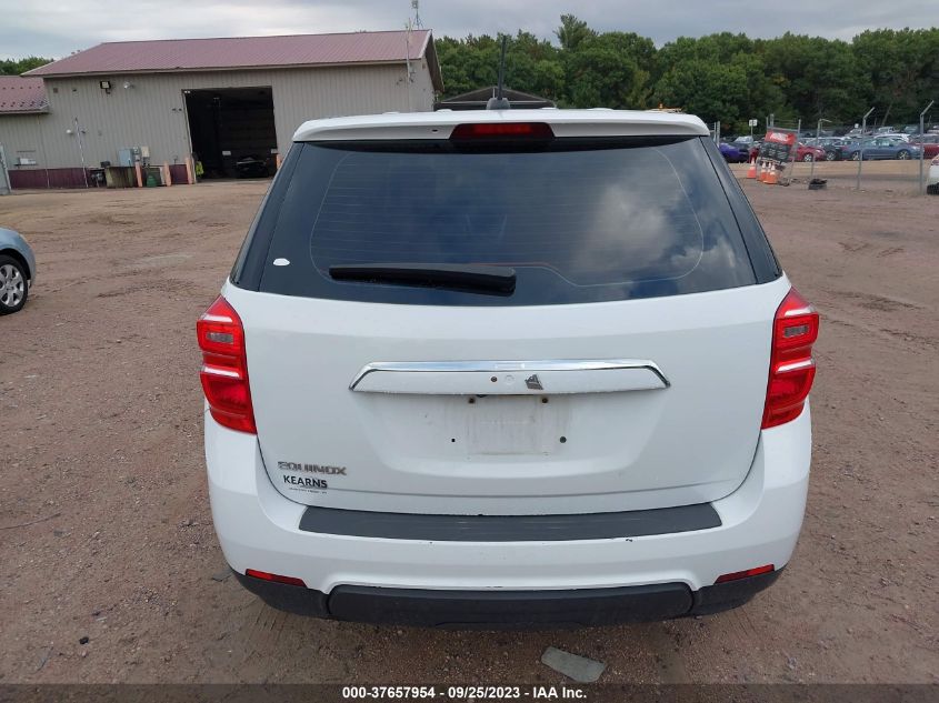 2017 CHEVROLET EQUINOX LS - 2GNALBEK7H1598967
