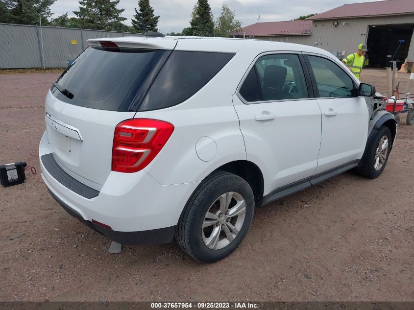 2017 CHEVROLET EQUINOX LS - 2GNALBEK7H1598967
