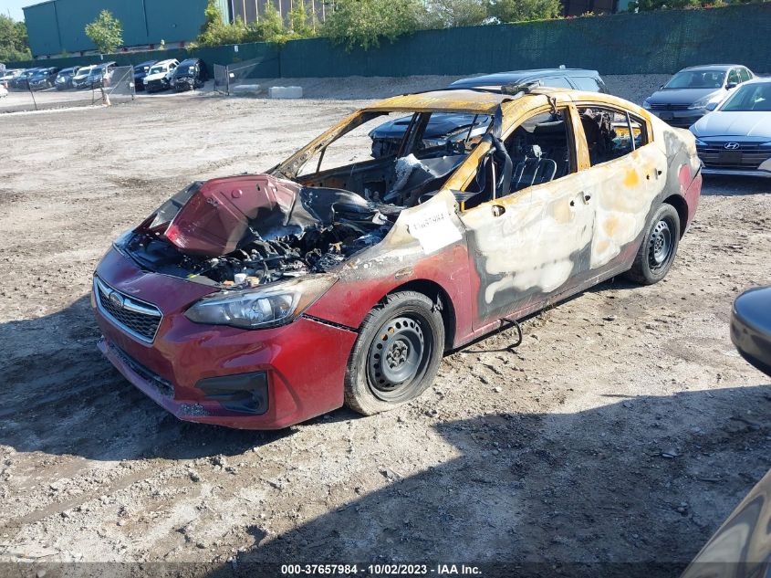 2019 SUBARU IMPREZA - 4S3GKAA62K3615541