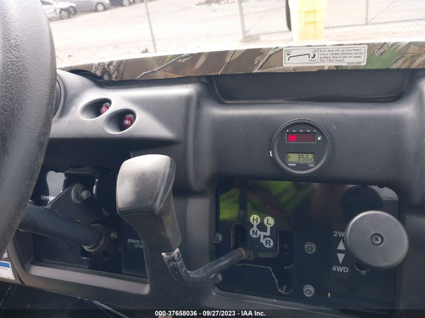 2017 KAWASAKI KAF620 S JK1AFCS10HB511714