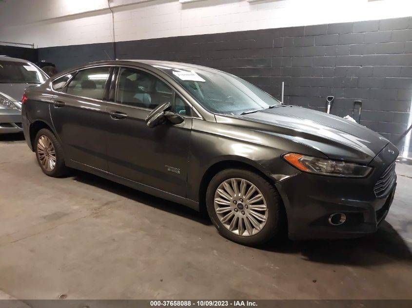 2016 FORD FUSION ENERGI SE LUXURY - 3FA6P0PU9GR373472