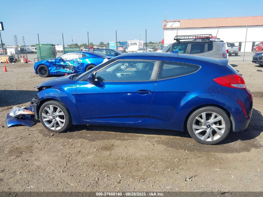 2017 HYUNDAI VELOSTER - KMHTC6AD5HU307477