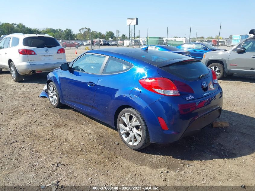 2017 HYUNDAI VELOSTER - KMHTC6AD5HU307477