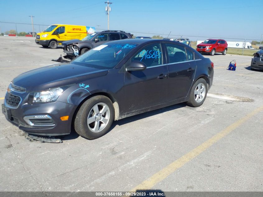 2015 CHEVROLET CRUZE LT - 1G1PC5SB3F7216001