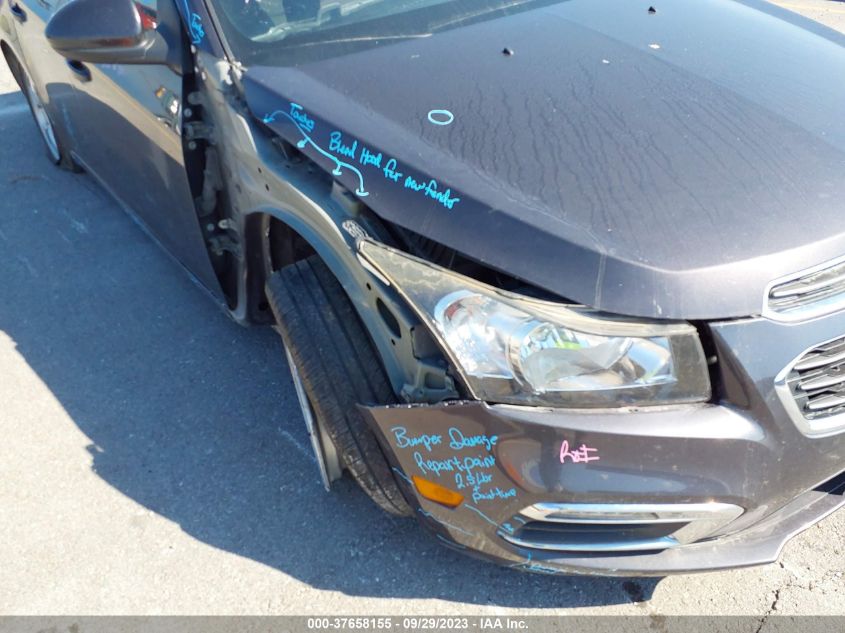 2015 CHEVROLET CRUZE LT - 1G1PC5SB3F7216001